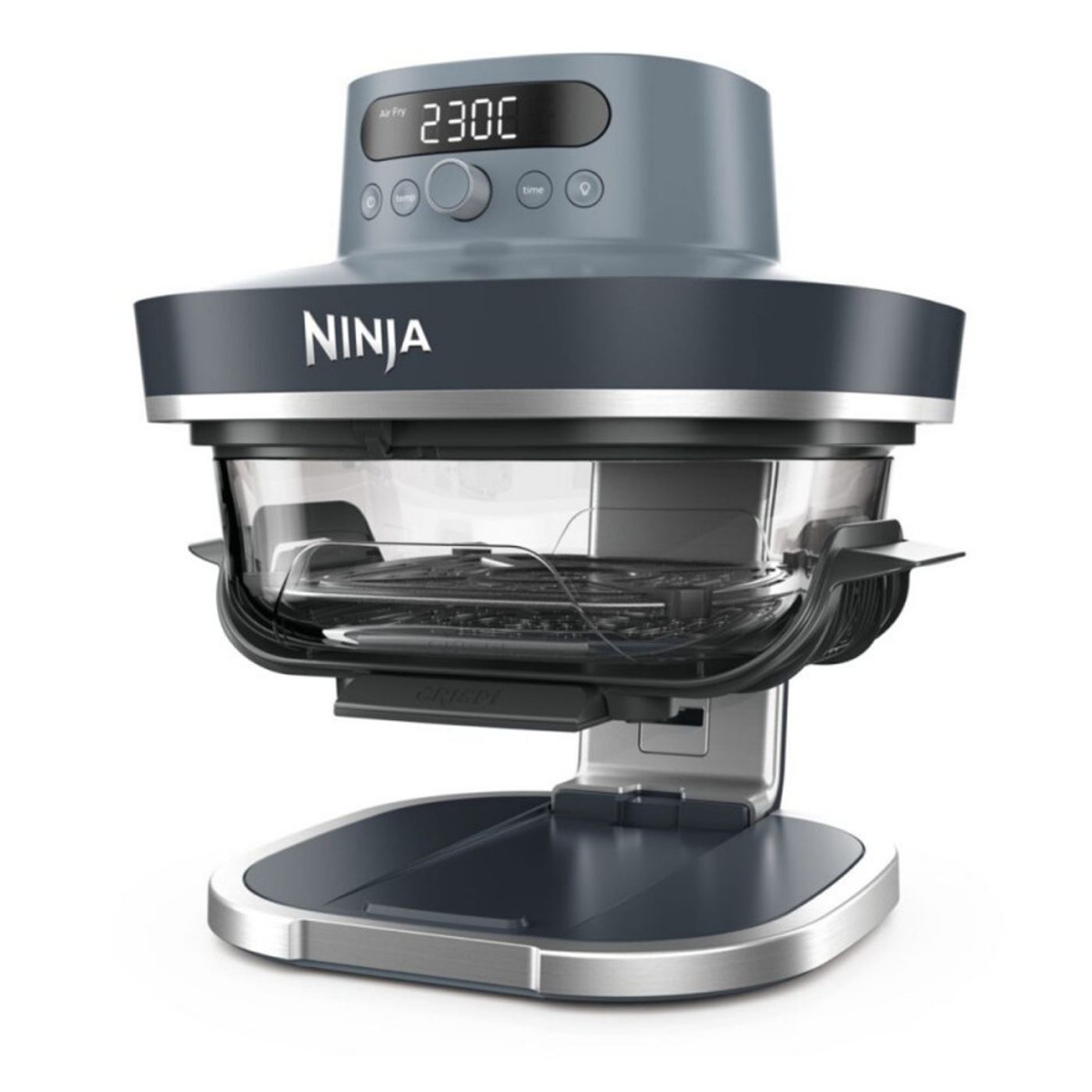Фритюрник с горещ въздух Ninja CRISPi Pro AS101EUCY, 2050W, 2.3 + 5.7 л, 26-240°C, Max Crisp, Керамични плочи, Без PFAS, Тъмноси - 13
