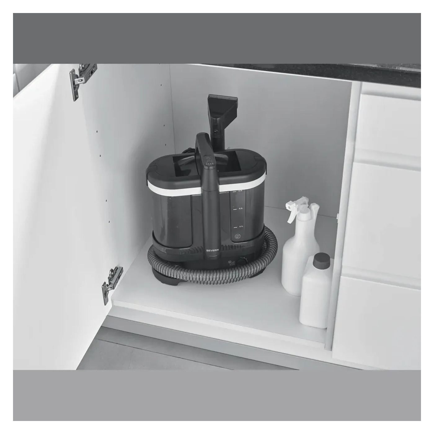 Миещ прахосмукачка, Severin, Power Textile Washer, 0.7 литра, антрацит - 7