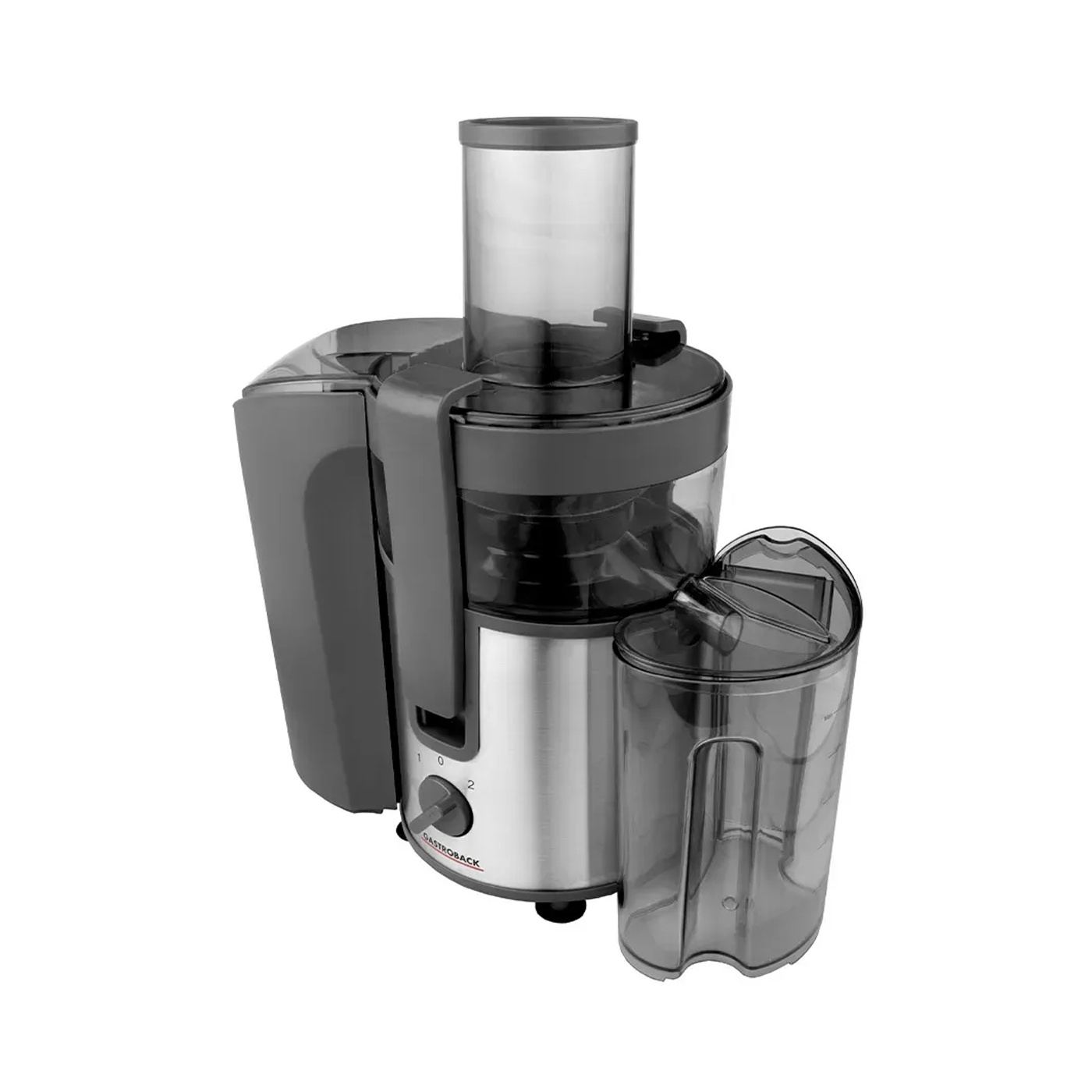 XL Сокоизстисквачка за плодове и зеленчуци, Gastroback, Vital Juicer Plus, 1 литър, 800 W, Неръждаема стомана/Черен - 8
