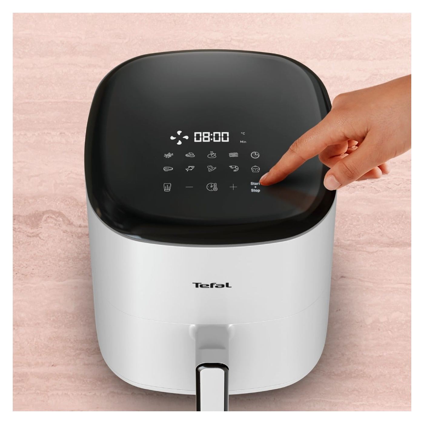 Фритюрник с горещ въздух Tefal Easy Fry POP EY245GE0, 1500 W, 5 л - 4