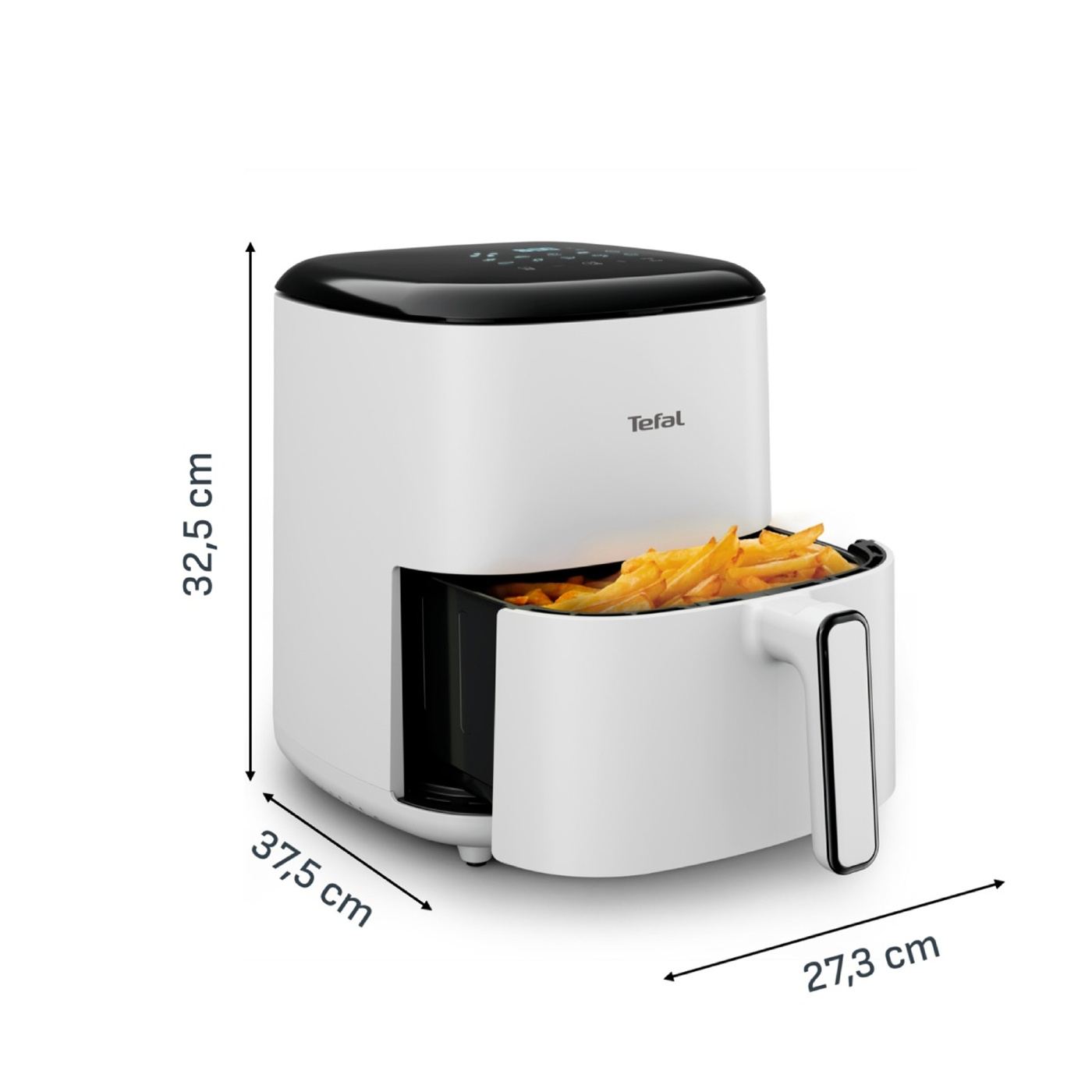 Фритюрник с горещ въздух Tefal Easy Fry POP EY245GE0, 1500 W, 5 л - 8