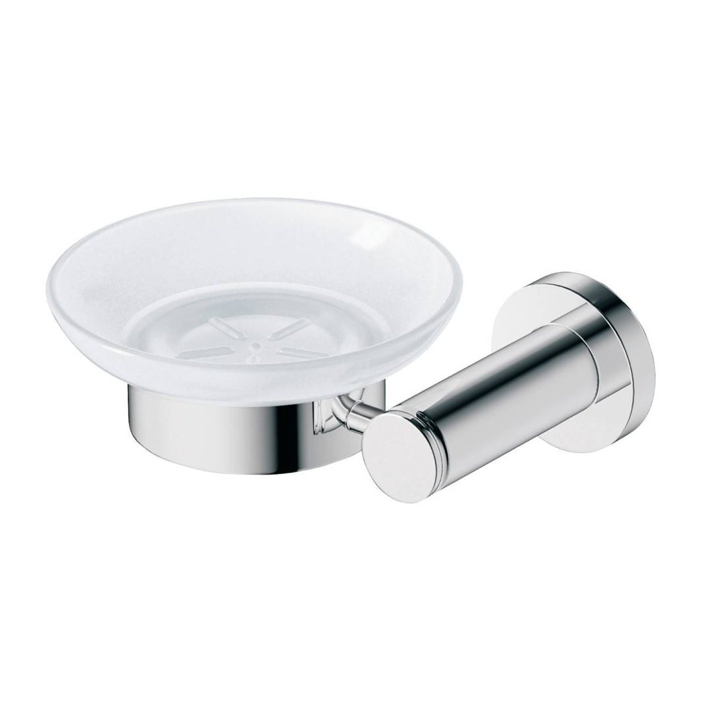 Savoniera Duravit 0099171000, D-Code, tip instalare pe perete, numar orificii instalare 2, elemente fixare ascunse, crom