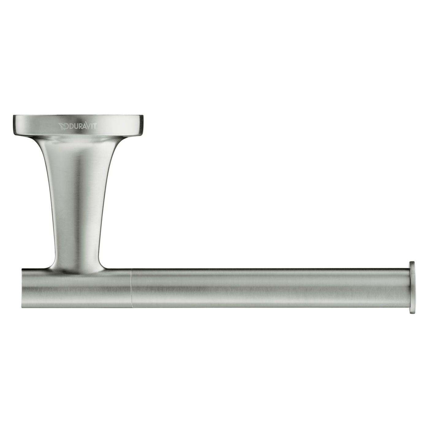 Suport hartie Duravit 0099377000, igienica Starck T, tip instalare pe perete, numar orificii instalare 2, otel satinat