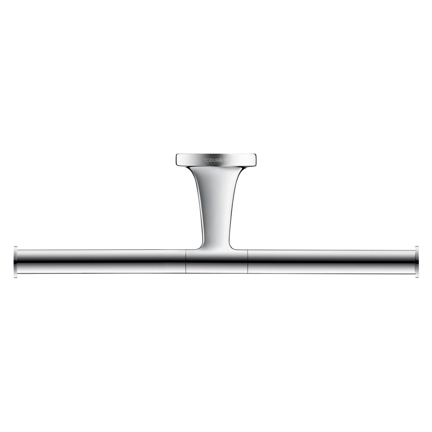 Suport hartie Duravit 0099381000, igienica Starck T, tip instalare pe perete, numar role hartie 2, crom