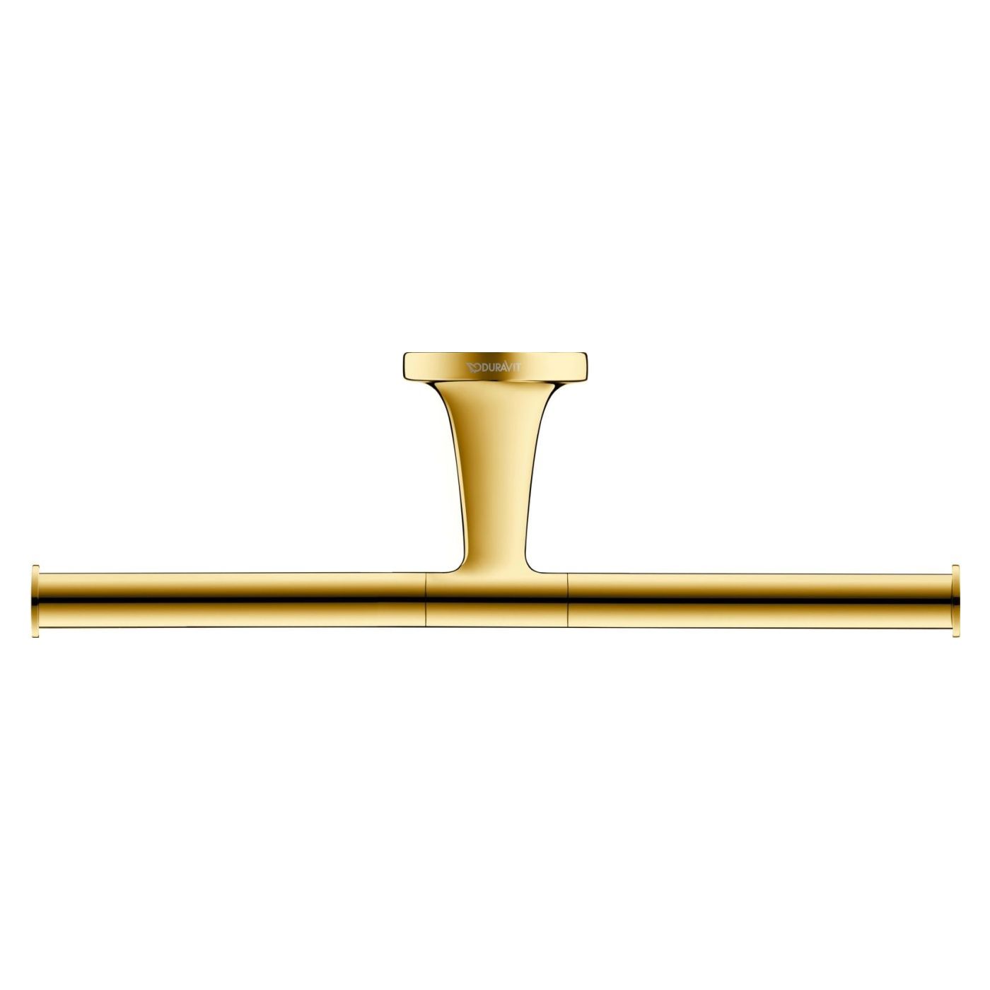 Suport hartie Duravit 0099383400, igienica Starck T, tip instalare pe perete, numar role hartie 2, auriu