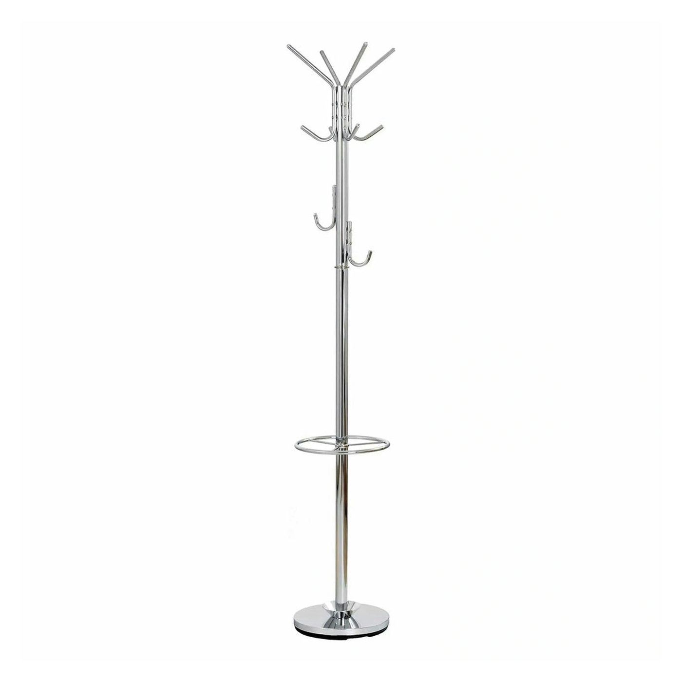 Cuier pom W24, crom, otel, 30x181 cm