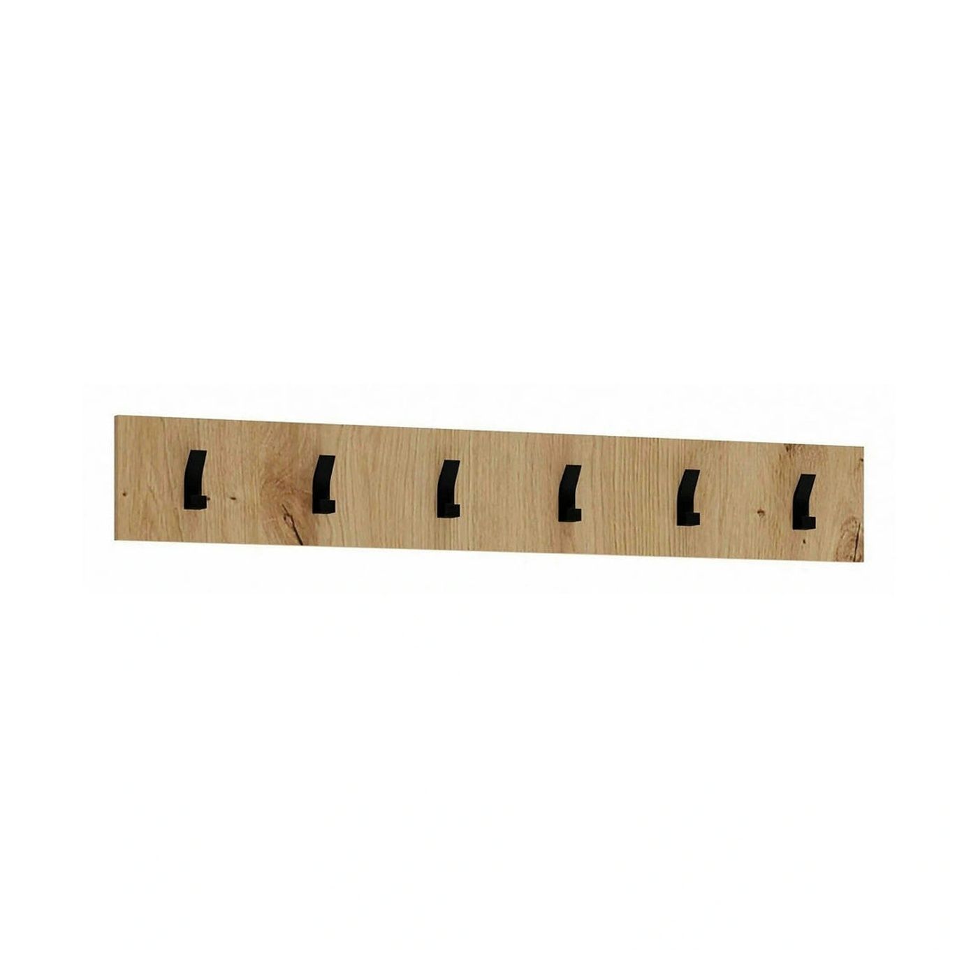 Cuier CLIF W-100, stejar artisan, PAL laminat, 100x15 cm