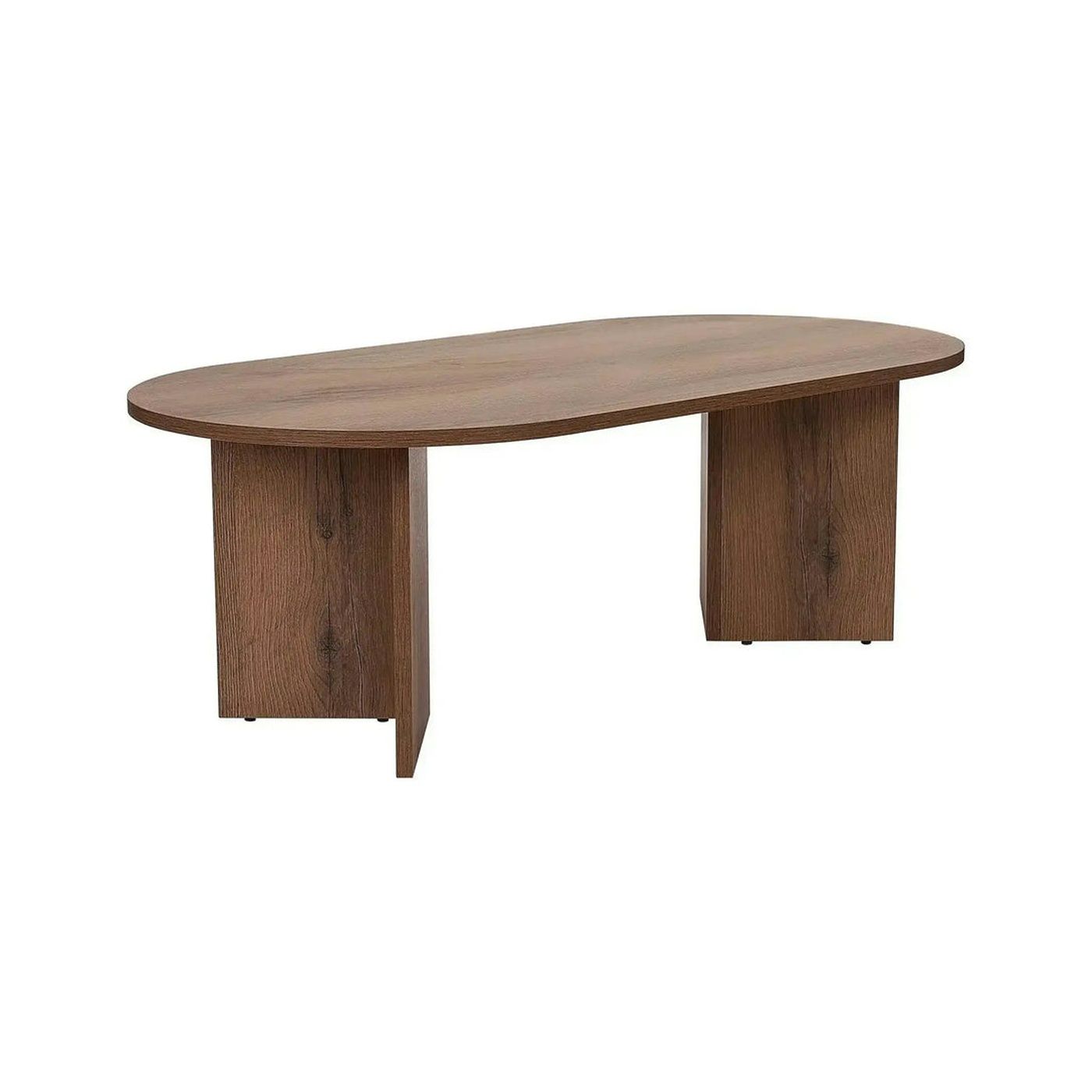 Masuta cafea SABLE, nuc inchis, PAL, 119x60x40 cm