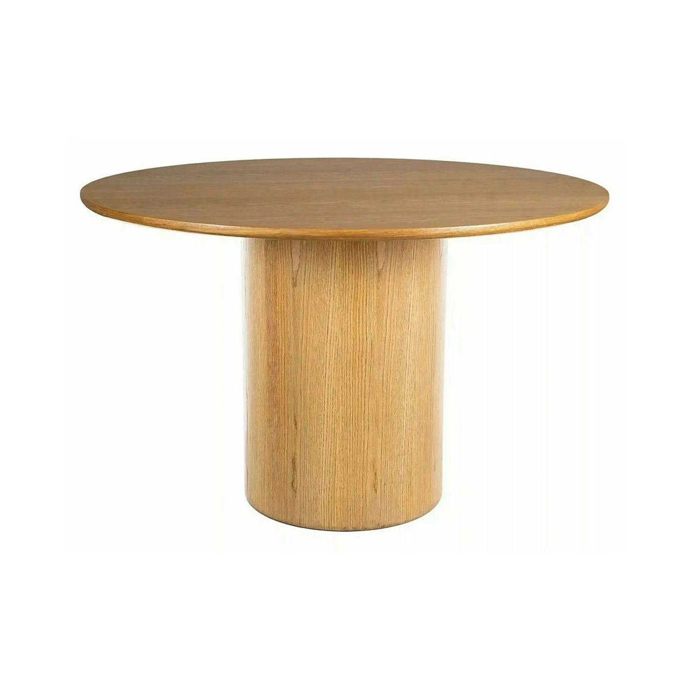 Masă RONDO, stejar, furnir/MDF, Ø120x76 cm