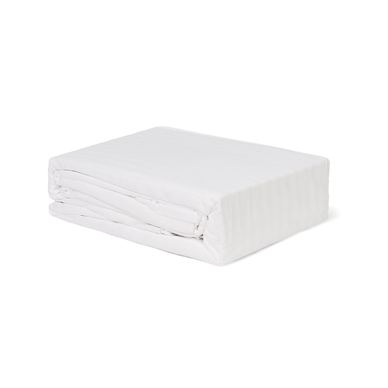 Lenjerie Brius Damasc Microsatinat, Color, 230x250, Calitate Premium, Alb