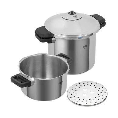 Set oale sub presiune cu senzor, Kuhn Rikon, Duromatic Inox, 4+8 litri, Ø24 cm, inox