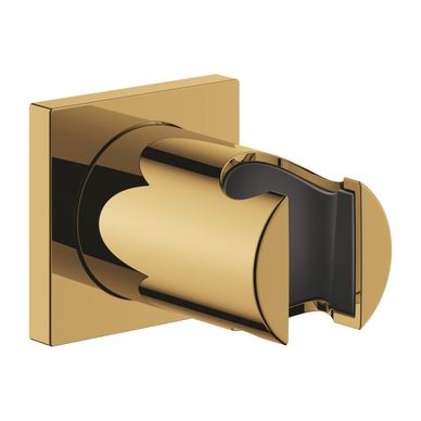 Suport para dus Grohe 27075GL0, Rainshower, pe perete, universal, lucios, auriu