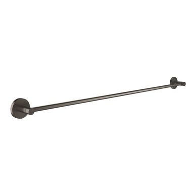 Suport prosop Grohe 40386AL1, Essentials, pe perete, 800 mm, metal, mat, grafit