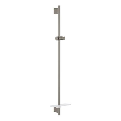 Bara de dus Grohe 26603AL0, Rainshower SmartActive, 900 mm, etajeră, mat, grafit