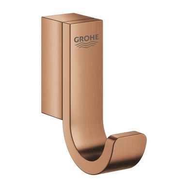 Agățătoare Grohe 41039DL0, Selection, pe perete, metal, mat, cupru