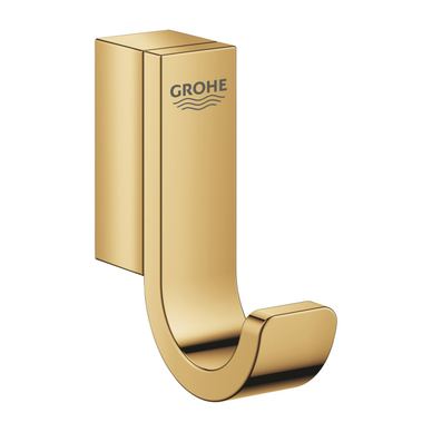 Agățătoare Grohe 41039GL0, Selection, pe perete, metal, lucios, auriu