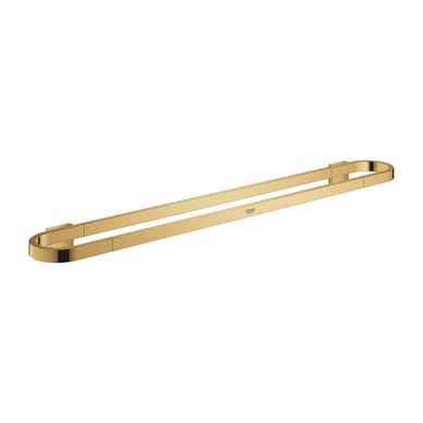 Suport prosop Grohe 41056GL0, Selection, 600 mm, pe perete, metal, lucios, auriu