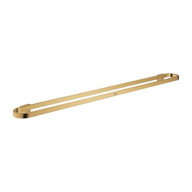 Suport prosop Grohe 41058GL0, Selection, pe perete, 800 mm, metal, lucios, auriu