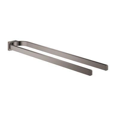 Suport prosop Grohe 41059A00, Selection, 360 mm, pe perete, metal, lucios, grafit