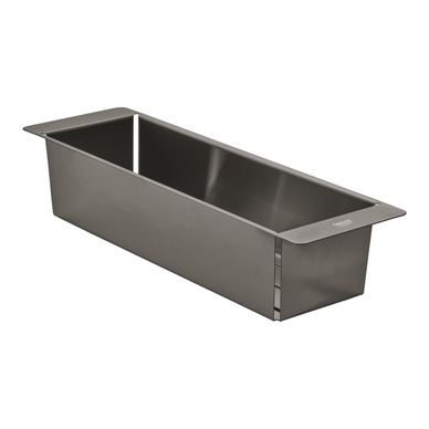 Vas chiuvetă Grohe 40853AL0, 490 x 150 x 100 mm, oțel inoxidabil, mat, grafit