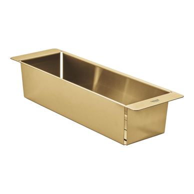 Vas chiuvetă Grohe 40853GN0, 490 x 150 x 100 mm, oțel inoxidabil, mat, auriu