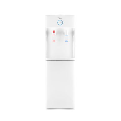 Dozator apa Midea YL2436S-W, poziționare pe podea, tip alimentare apa bidon apa, răcire apa, încălzire apa, alb