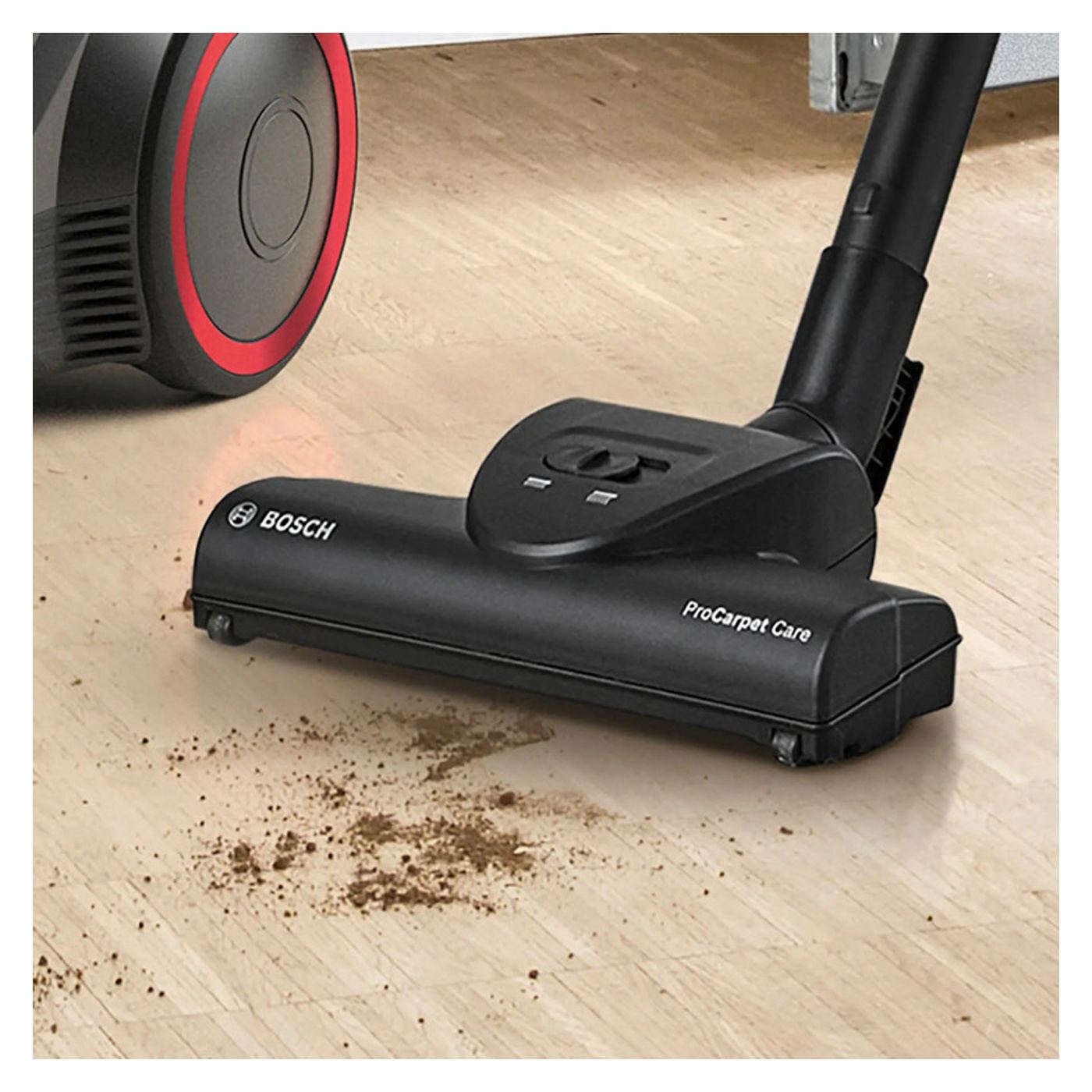 Porzsák nélküli porszívó Bosch BGS21POW2 ProPower Series 4, 750 W, 2 L, Power AirCycle, HEPA szűrő, 78 dB, Fekete/Piros - 11
