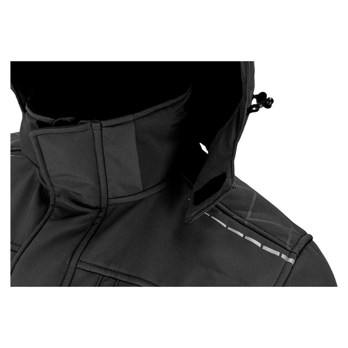 JACHETA ELASTICA CAPTUSITA CU GLUGA - M - 10