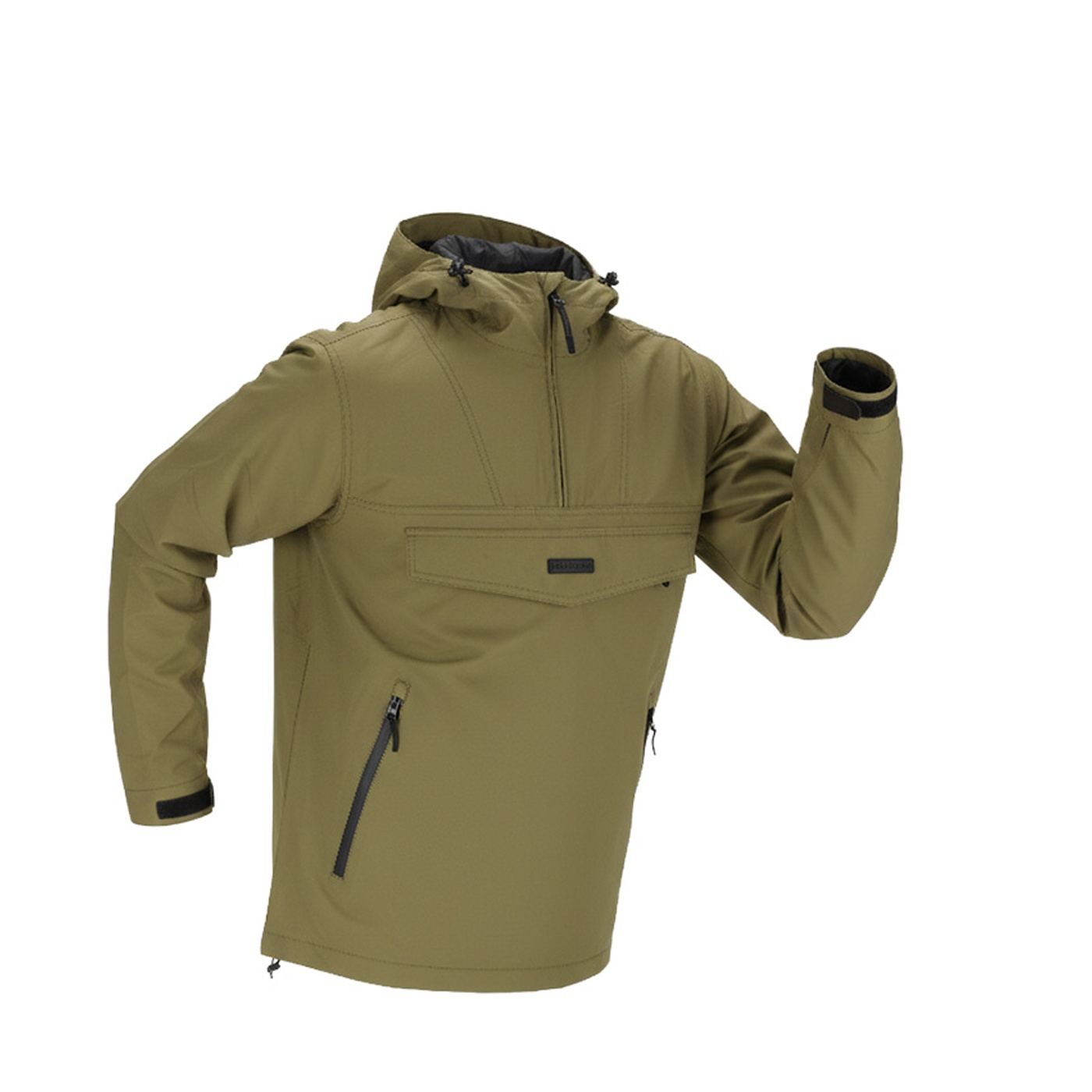 ΑΔΙΑΒΡΟΧΟ ΜΠΟΥΦΑΝ ΜΕ ΚΟΥΚΟΥΛΑ ΚΑΙ ΜΠΡΟΣΤΙΝΗ ΤΣΕΠΗ - 2XL - 2