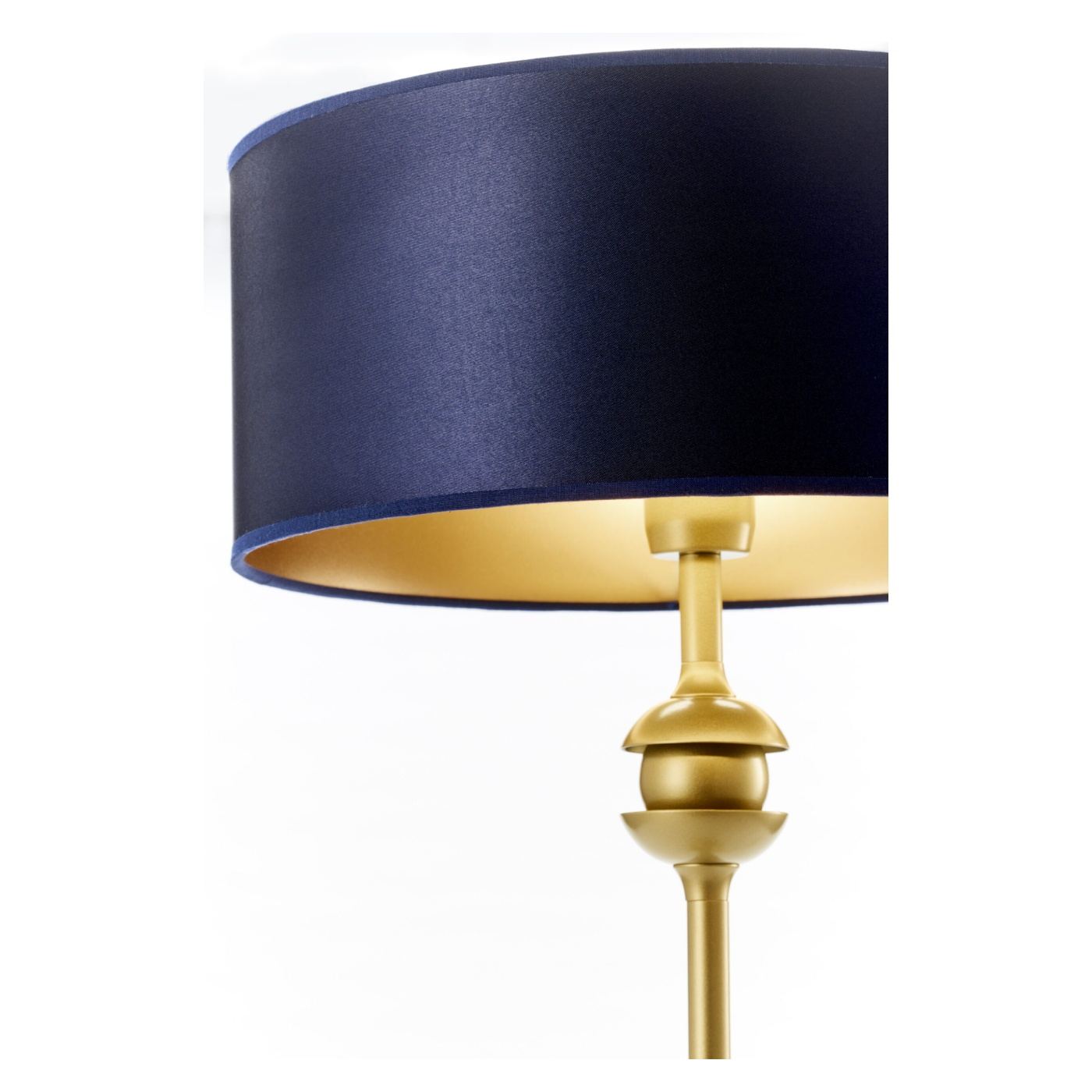 JUPITER KASZMIR sorozatú asztali lámpa, fényes arany, sötétkék, 1xE27/15W - 7