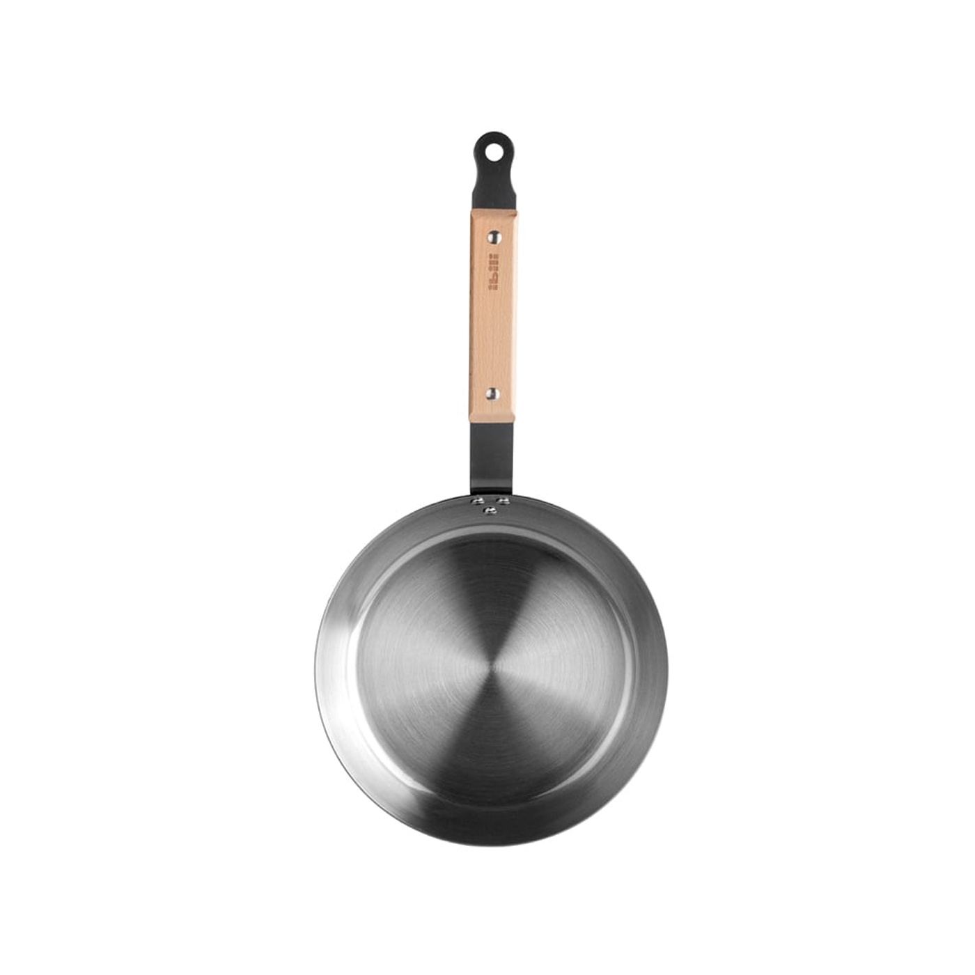 Ibili KarbonSteel szénacél serpenyő, 24 cm, ezüst/barna - 3
