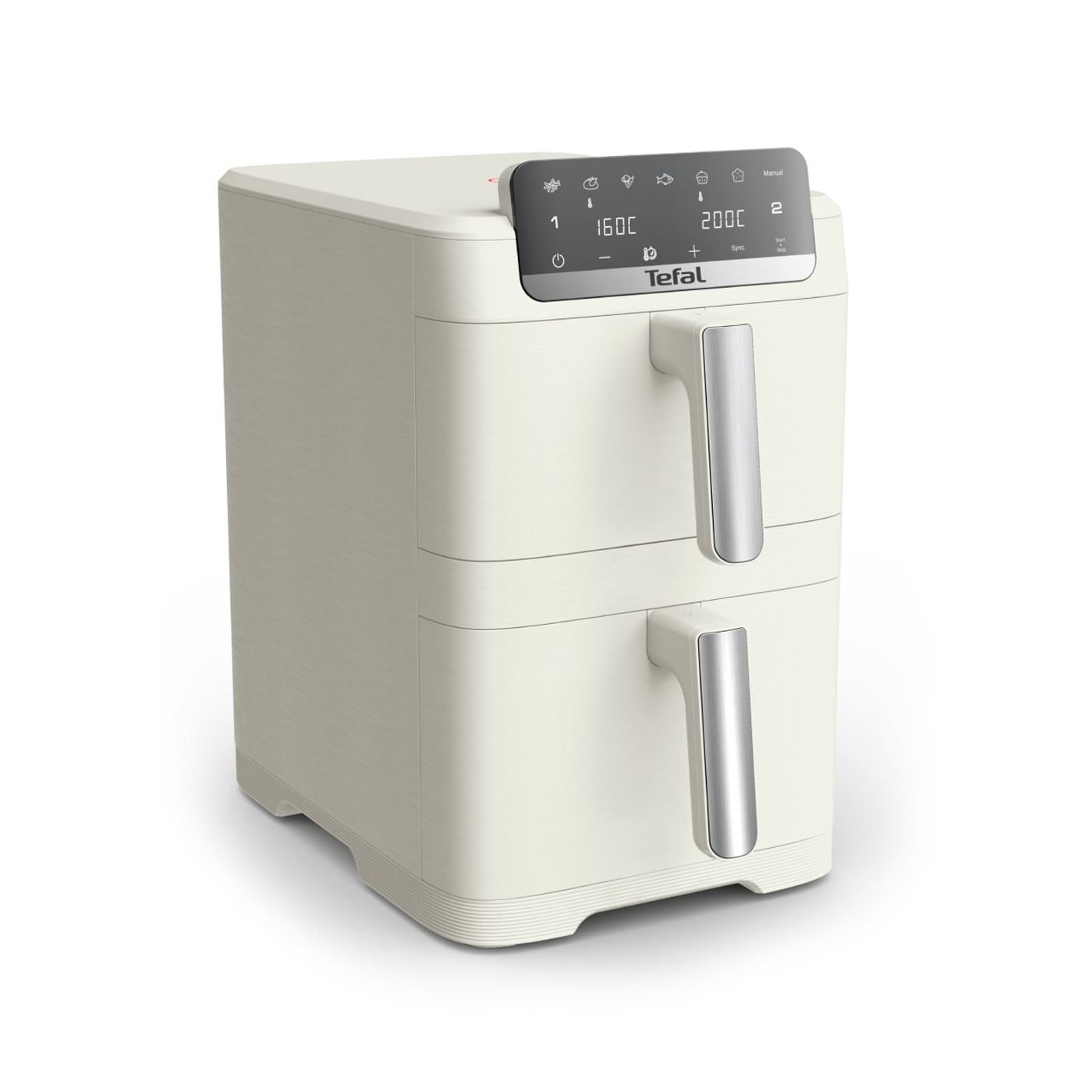 Tefal Easy Fry Crispy Stack EY752AE0 dupla légsütő, 2700 W, 10 L – Légsütő 7 automatikus programmal, 2 rekesszel - 12