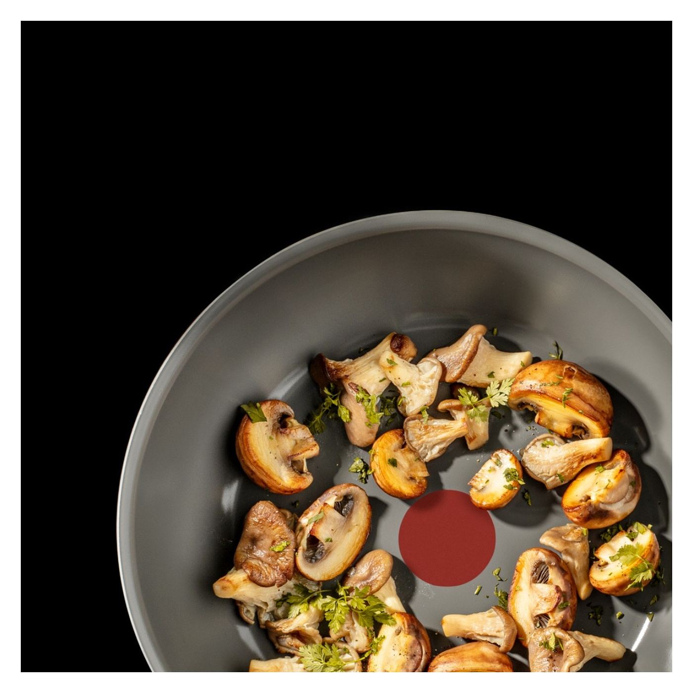 Tefal Renewal Kerámia Wok serpenyő G0171902, 28 cm, Alumínium, Inoceram tapadásmentes kerámia bevonat, Thermo-Signal™, Indukciós - 2