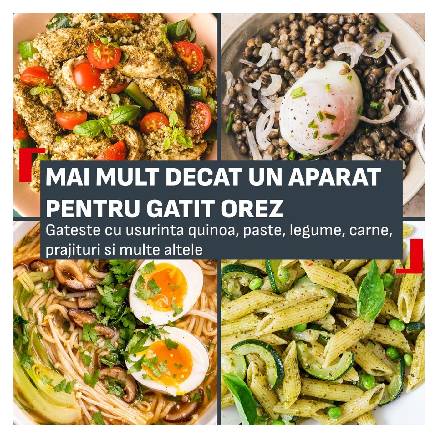 Tefal Pop RK5352E0 Multifunkciós Rizsfőző, 350 W, 0,7 L Kapacitás, 8 Program, Digitális Technológia, Melegen Tartás Funkció - 4
