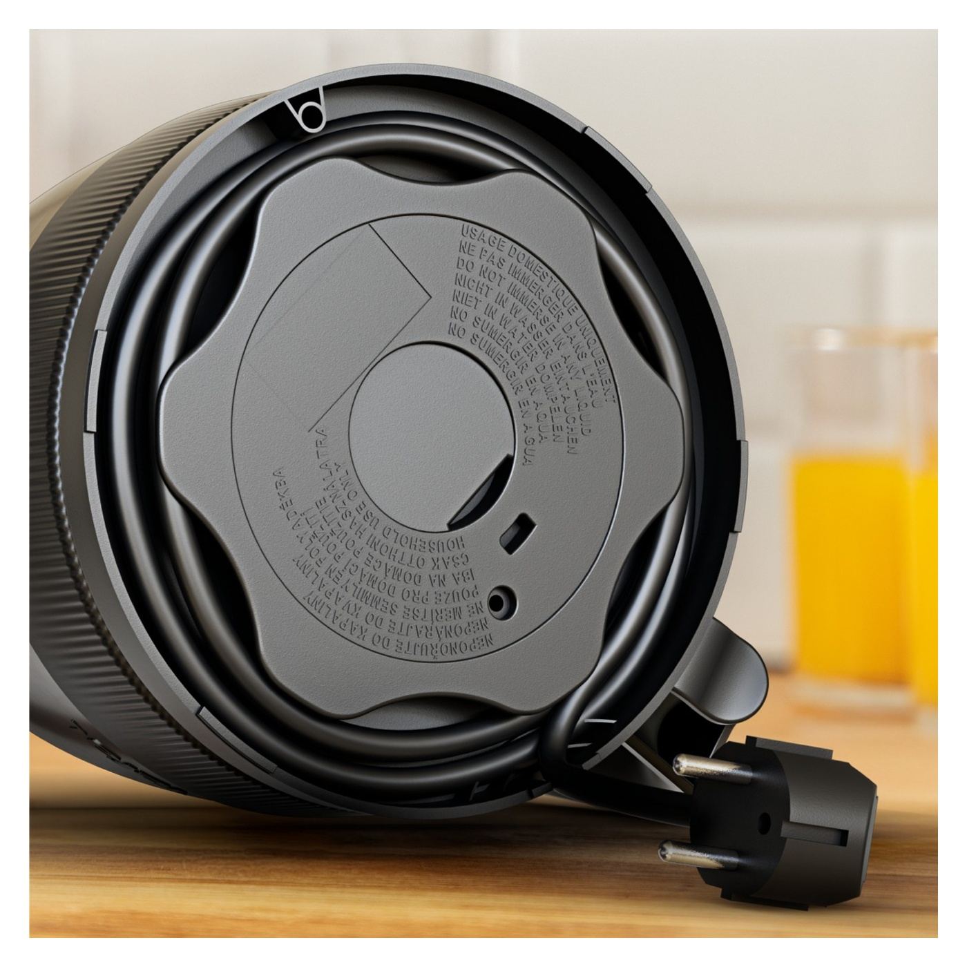 Tefal Express KI1E0DE0 Vízforraló, 2000 W, 1,2 L, Rozsdamentes acél, Automatikus kikapcsolás, Kivehető vízkőszűrő, 360°-os elfor - 4