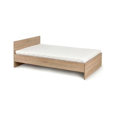 Cadru pat Lima 120x200, stejar sonoma, PAL laminat, 125x205x70 cm