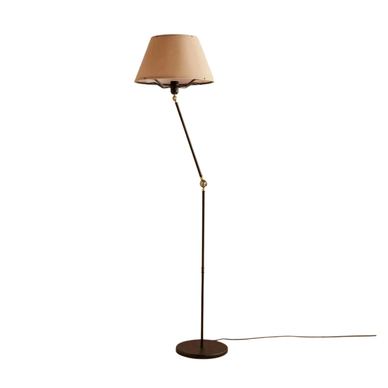 Lampadar AYD-3480, crem/negru, PVC/metal, 38x150 cm