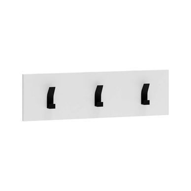 Cuier CLIF W-50, alb, PAL laminat, 50x15 cm