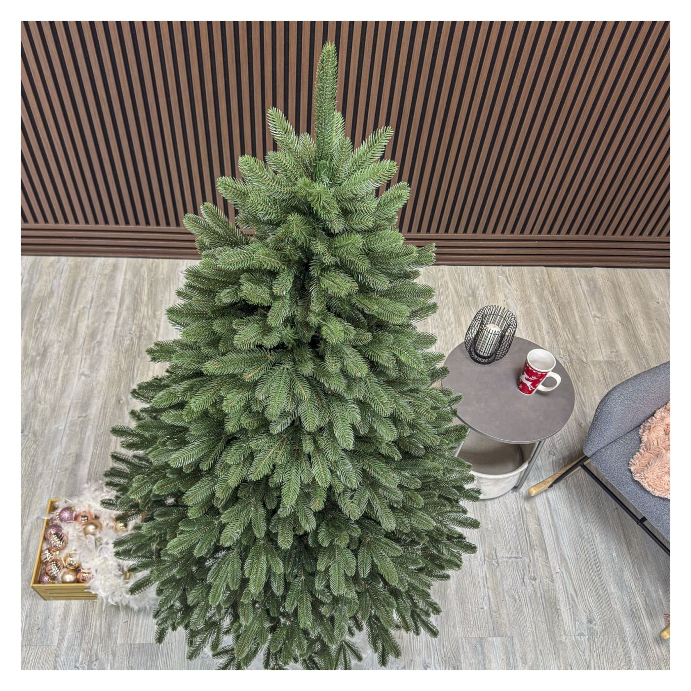 Műkarácsonyfa Deluxe, Lapland Select, Full 3D, 180cm - 2