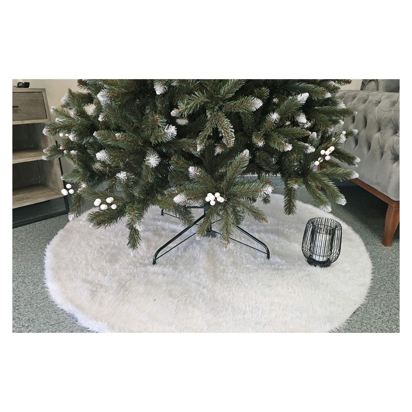 Műkarácsonyfa Deluxe, WhiteBerry, 2D, 220cm - 4
