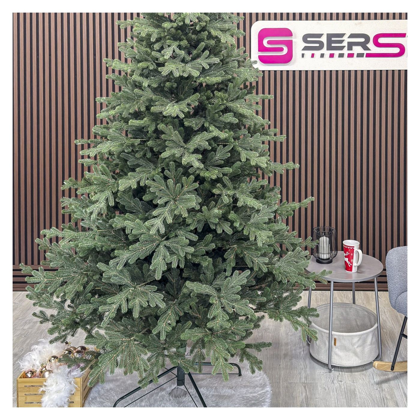 Brad karácsonyfa Deluxe, Viena Select, integrált 3D, 250 cm - 2