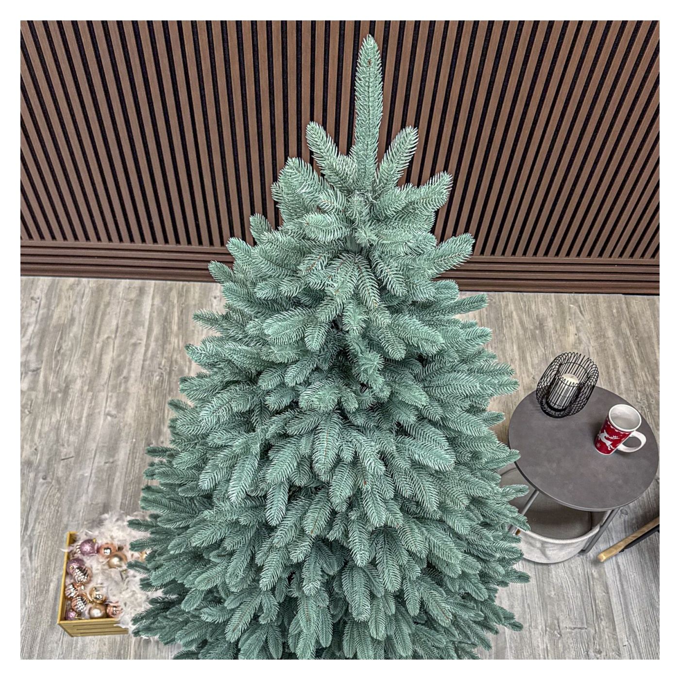 Műfenyő Deluxe, Lapland Select Silver, Teljesen 3D, 180cm - 6