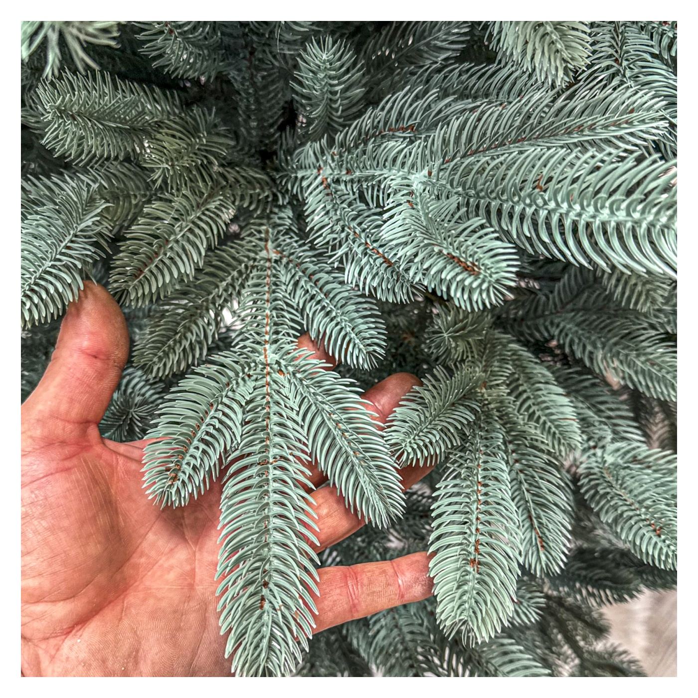 Műfenyő Deluxe, Lapland Select Silver, Teljesen 3D, 180cm - 10