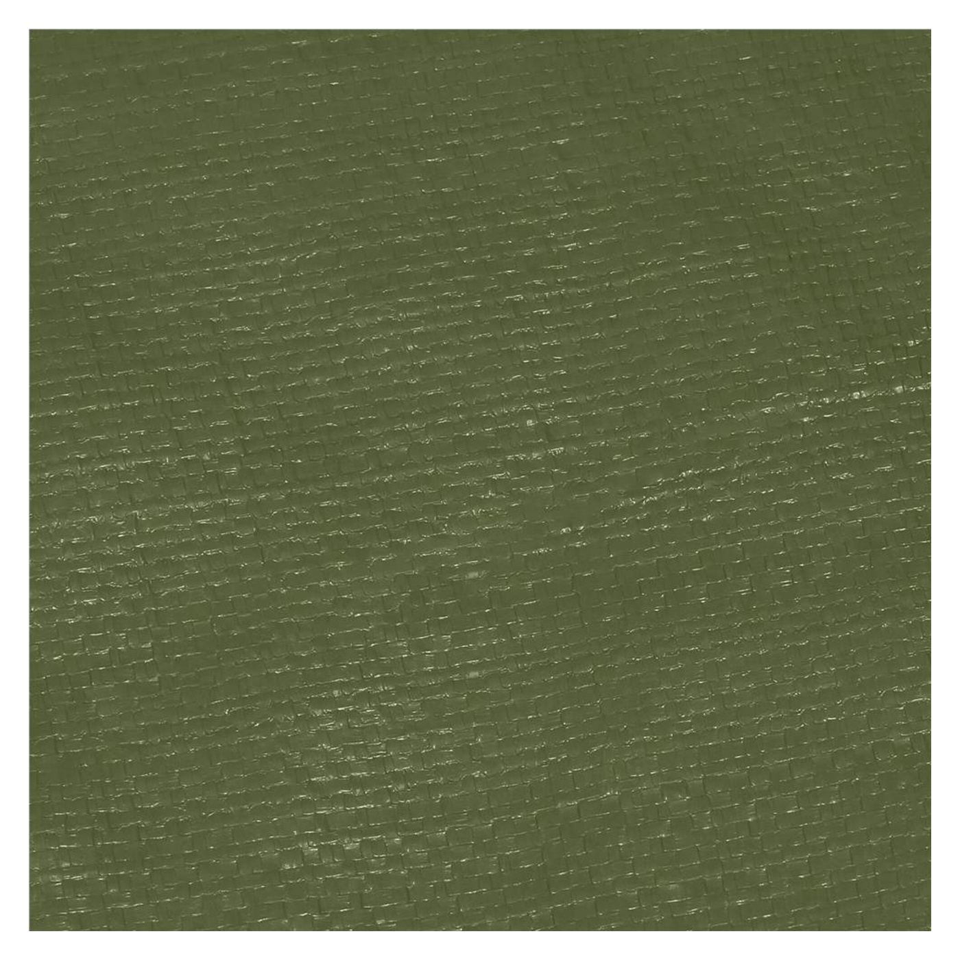 Vízálló laminált polietilén ponyva, 120g/m2, 3x4m, zöld - 9
