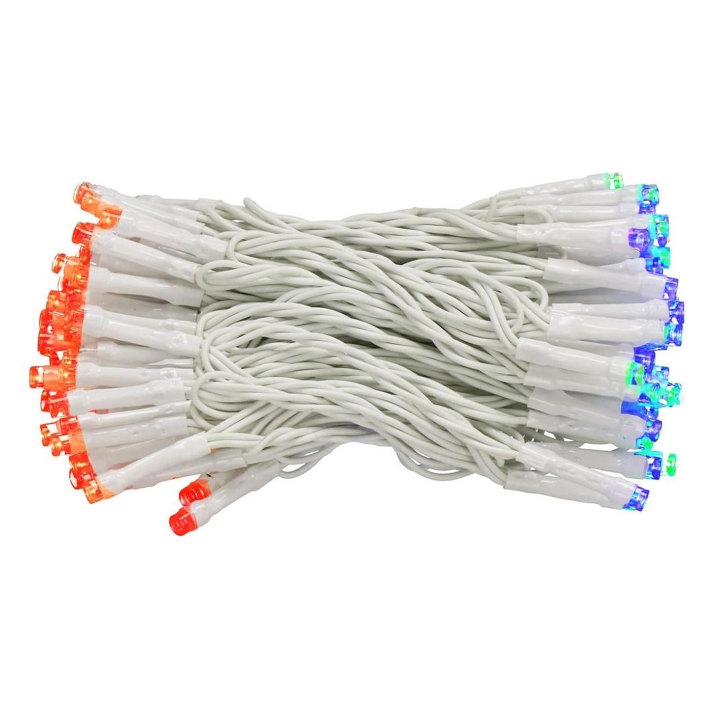 Kültéri kerti fényfüzér, 9 méter, 120 LED, elemes, többszínű - 8