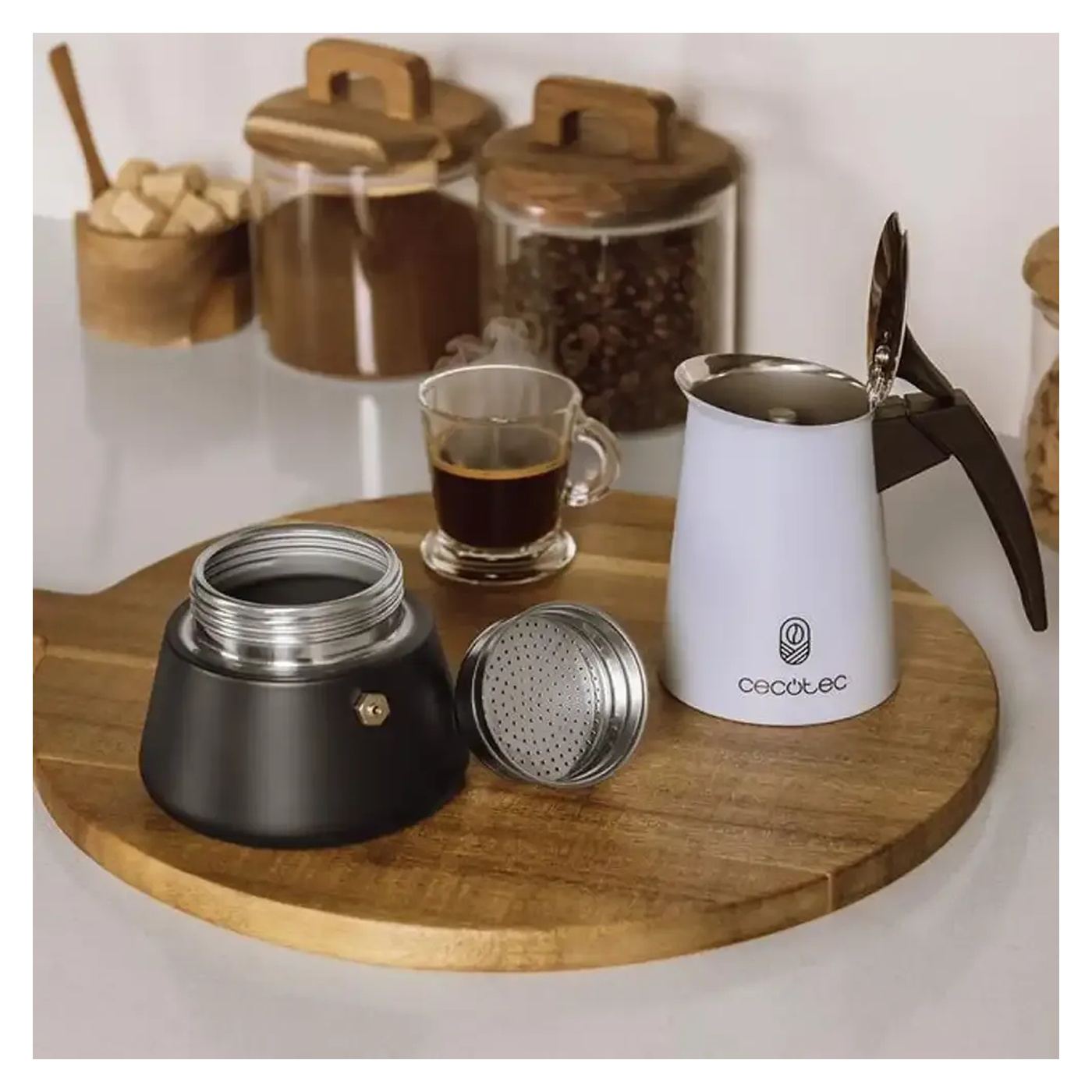 Moka kávéfőző, Cecotec, Piccolina 200, 2 csésze, rozsdamentes acél - 5