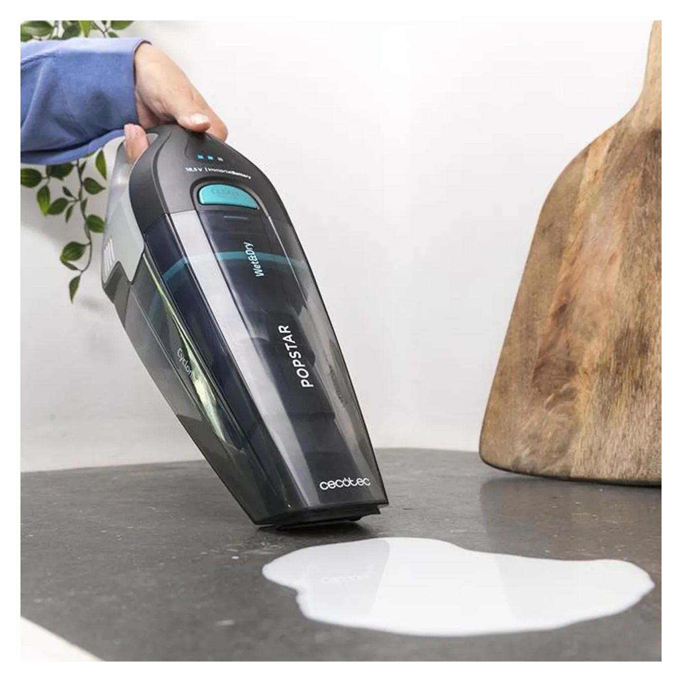 Akkus Kézi Porszívó Tartozékokkal, Cecotec, Conga Popstar Micro Animal, 0.5 Liter, Fekete - 5