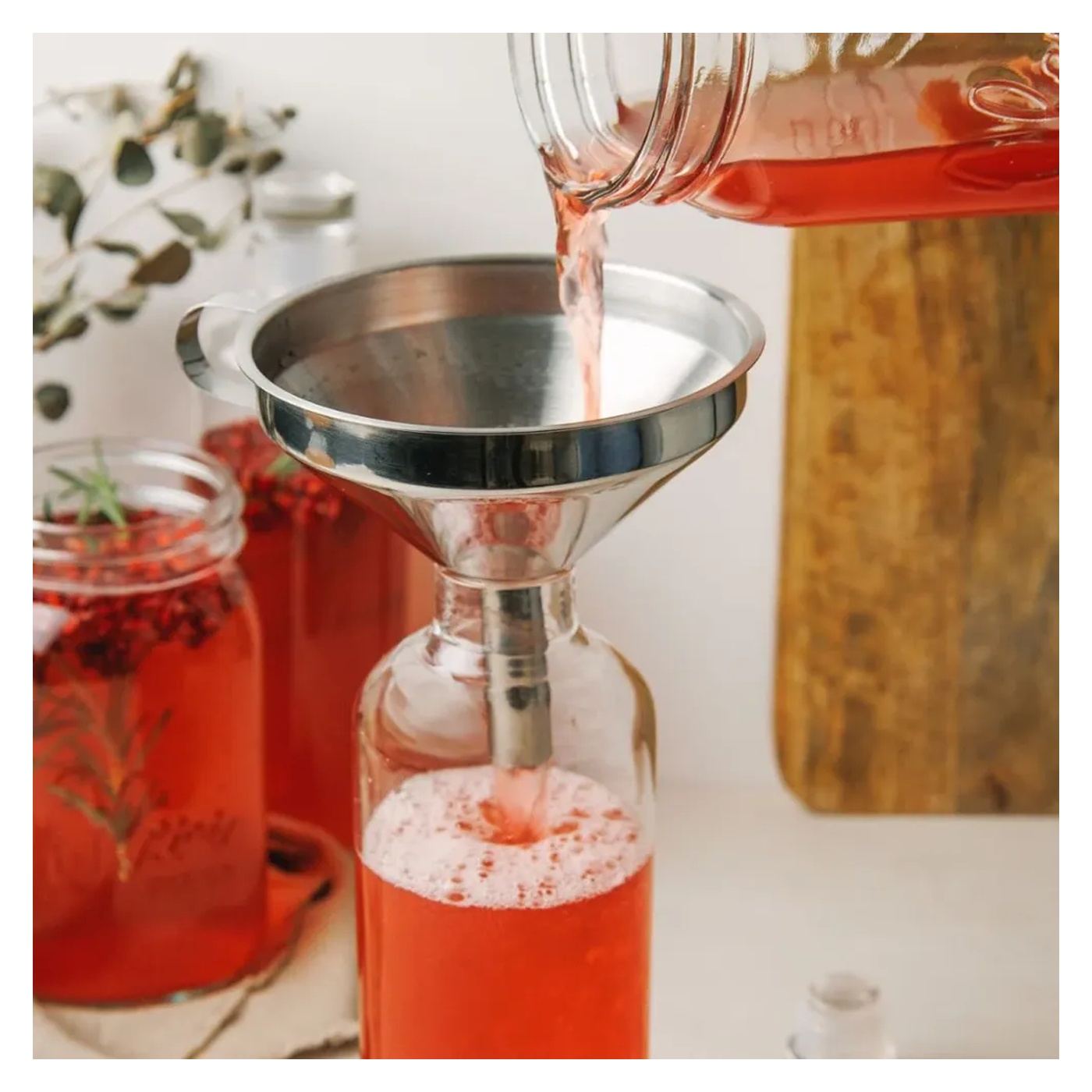 Prémium tölcsér rozsdamentes acél szűrővel, Lieblingsglas, Rozsdamentes acél - 5