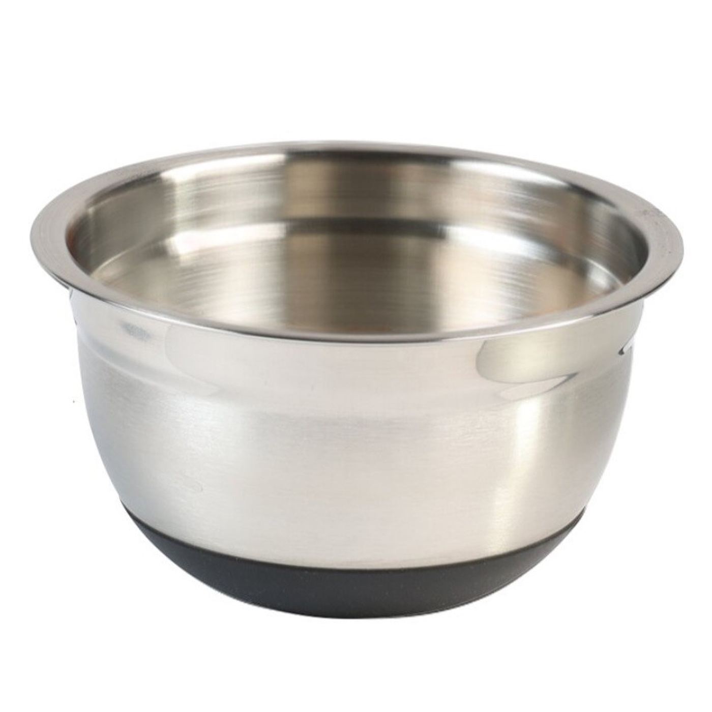 Kesper keverőtál fedéllel 90826, 4,5 L, 26 cm, rozsdamentes acél, mérlegskála, széles perem, csúszásmentes talp, ezüst - 4