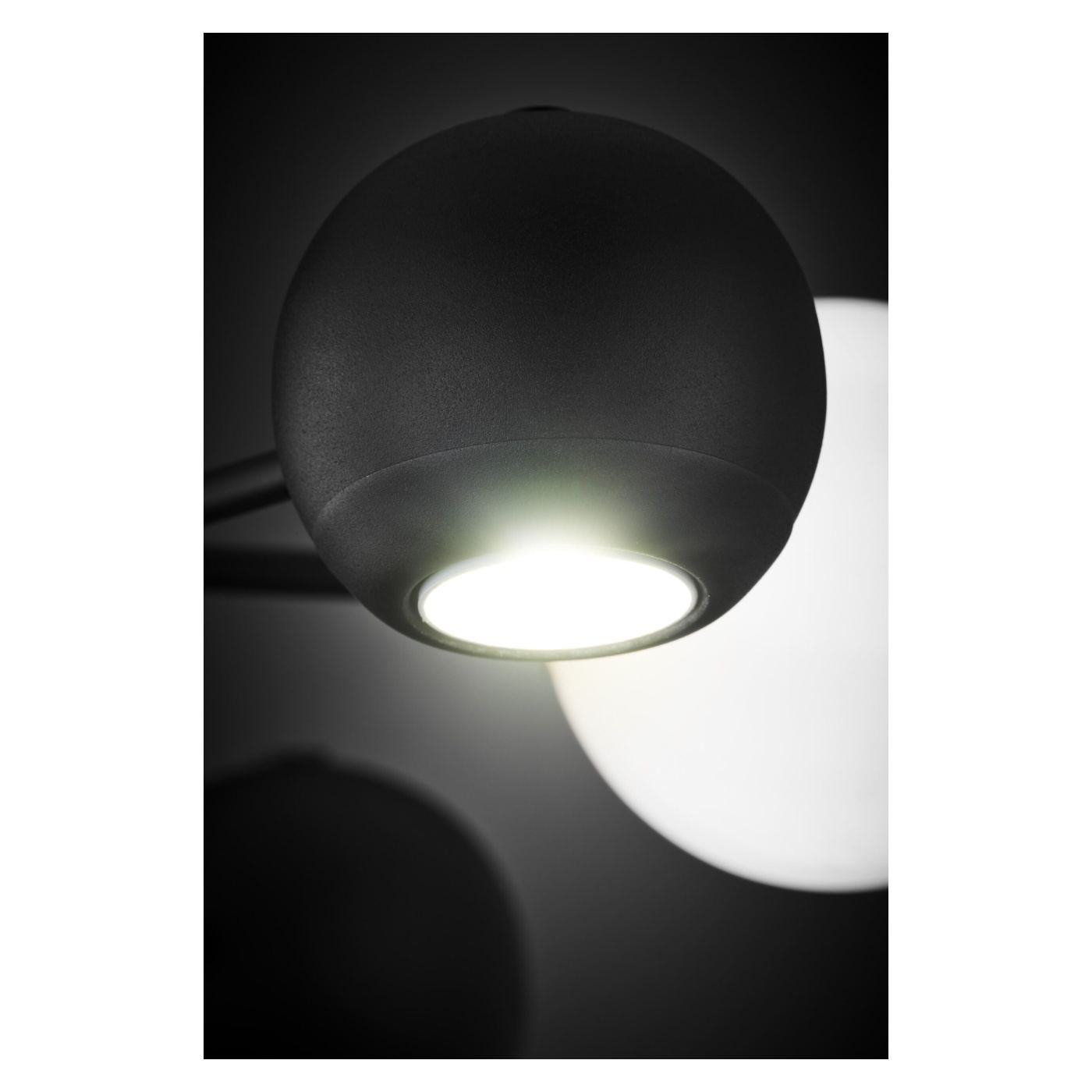 JUPITER MOKA sorozatú csillár, Fekete, fehér, 3xG9/3xGU10/14W - 7